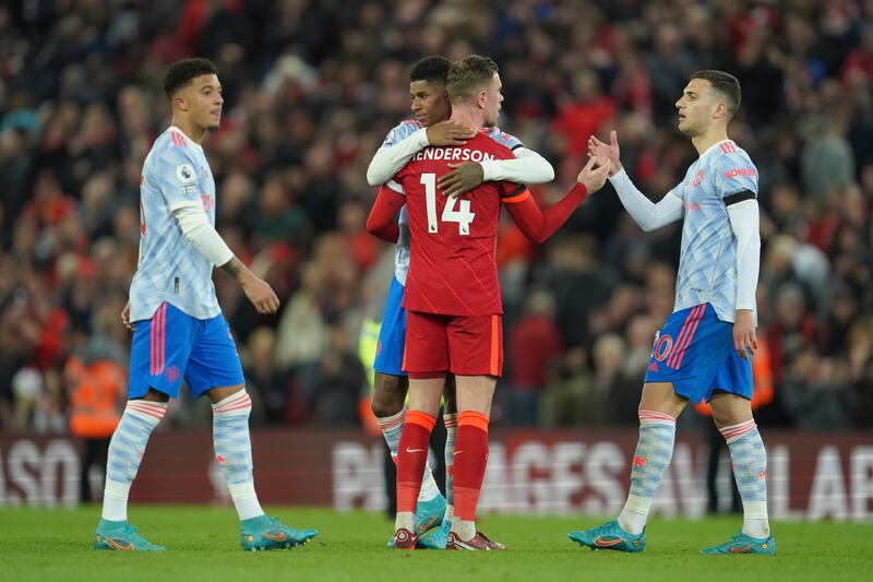 Jadon Sancho 5. On for Jones at half time. Saw more of the ball than his teammates as United enjoyed their best spell after the break. 
AP