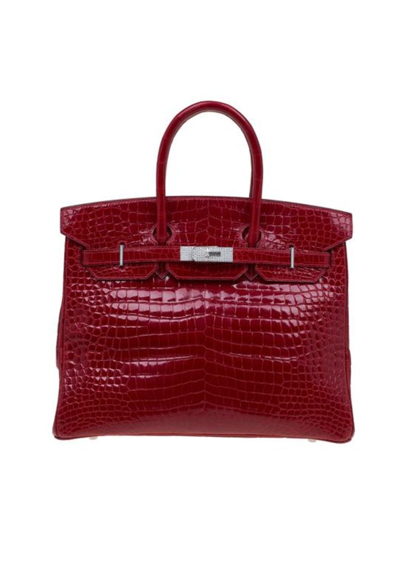 This Hermès Birkin is on sale at The Luxury Closet for Dh500,000. Courtesy The Luxury Closet