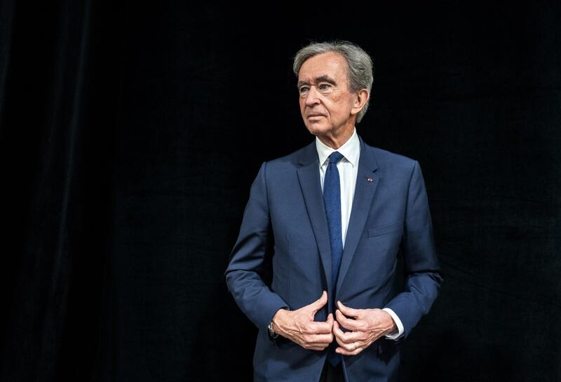 LVMH chairman Bernard Arnault was in China this week, the latest in a series of visits from high-profile executives. Bloomberg