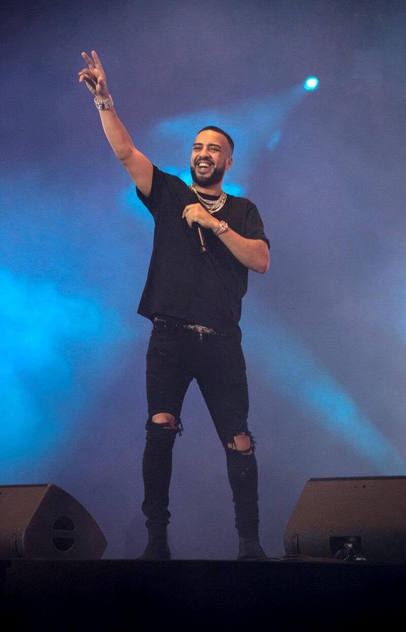 French Montana performs at the Mawazine Festival in Morocco Rabat. Courtesy: Sife El Amine
