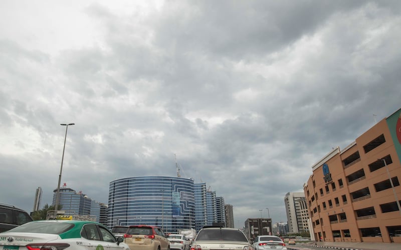 Overcast skies in Deira, Dubai