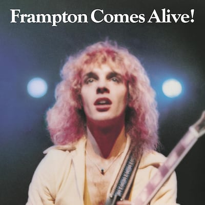 Peter Frampton’s Frampton Comes Alive. Courtesy A&M Records