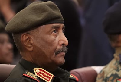 Sudan's Army chief Gen Abdel Fattah Al Burhan. AFP