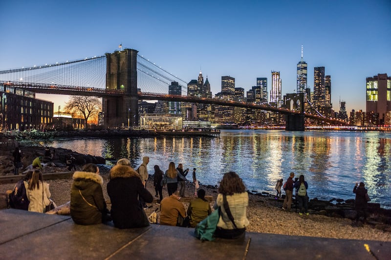 A view of the Lower Manhattan skyline from Brooklyn. Photo: Julienne Schaer / NYC & Company