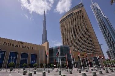 Dubai Mall is showing signs of economic recovery with 100,000 daily visitors since reopening in April after the coronavirus enforced shut-down. AFP