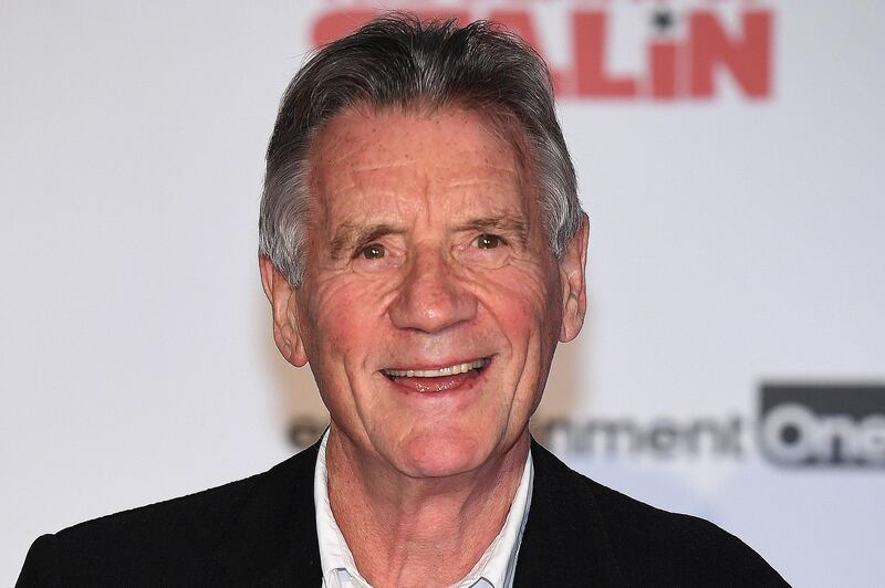 English actor Michael Palin received a Knighthood. AFP