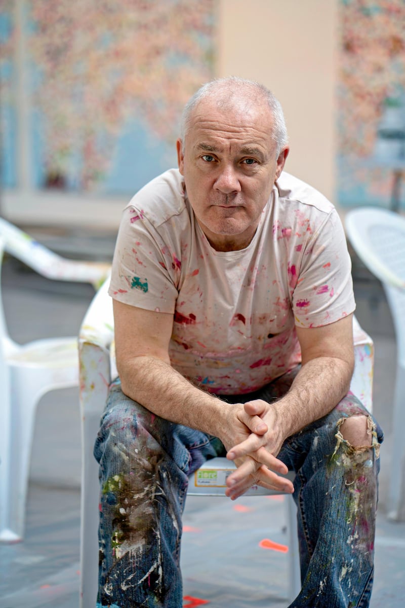 British artist Damien Hirst's latest work is a series of eight prints called 'The Virtues'. Damien Hirst and Science Ltd