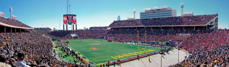 The Cotton Bowl in Texas, USA.  Wikimediacommons