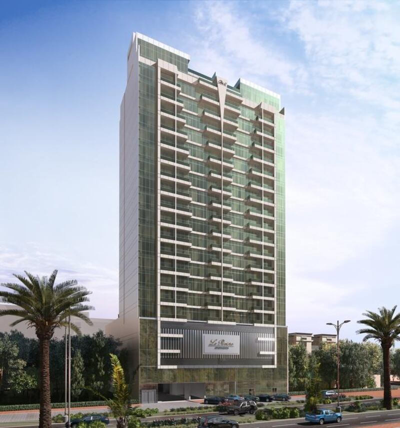 An artist rendering of the La Riviera Apartments. Courtesy Riviera Group