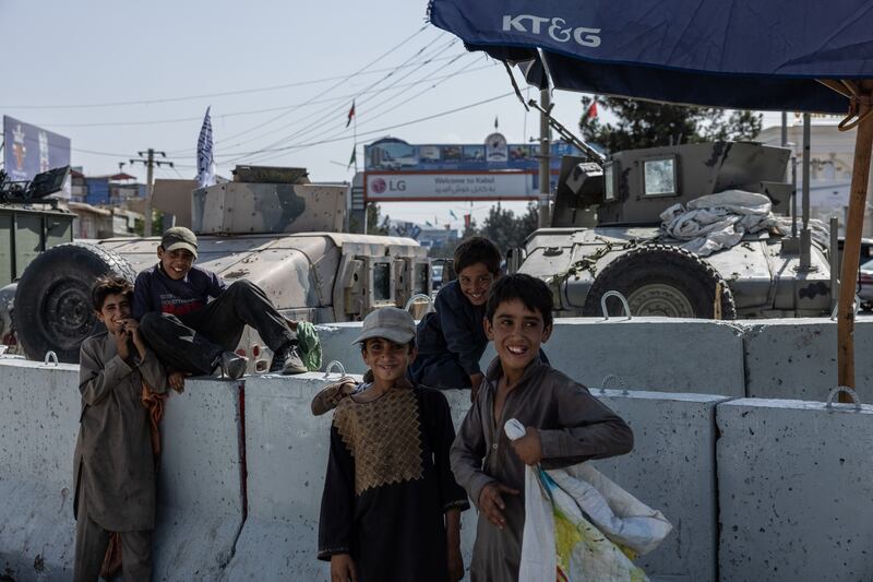 Life on Kabul's streets after US troops left Afghanistan. Stefanie Glinski / The National