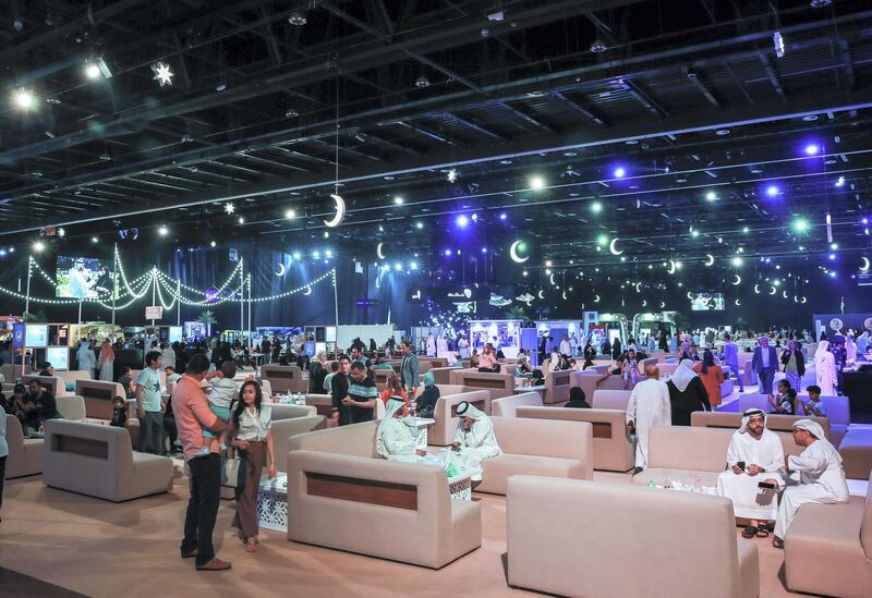 Abu Dhabi, U.A.E., May 30, 2018.  Ramadan Exhibition at ADNEC.
Victor Besa / The National
Reporter:  Saeed Saeed
Section:  Arts & Culture