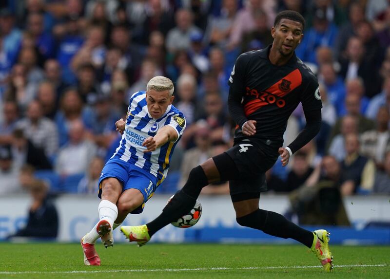 Leandro Troussard 7 – Central to Brighton’s attacks, he was a positive influence when his team was in possession. He had the most shots in the game, forced Pickford to make a save in the second half  but couldn’t help his team get back into the game. AP