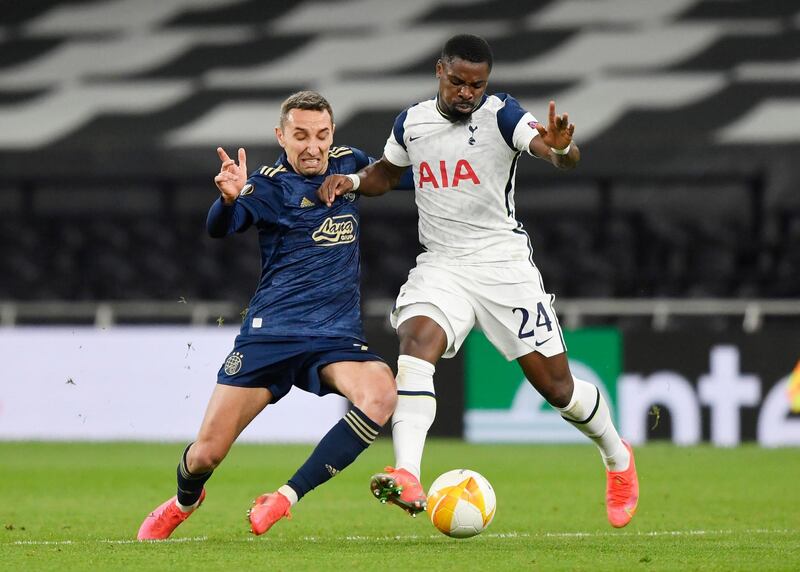 Serge Aurier - 6: After an early wobble that resulted in Zagreb threatening Spurs’ goal in the opening minutes, Aurier settled and did a good job of getting to the byline and delivering dangerous crosses. Reuters