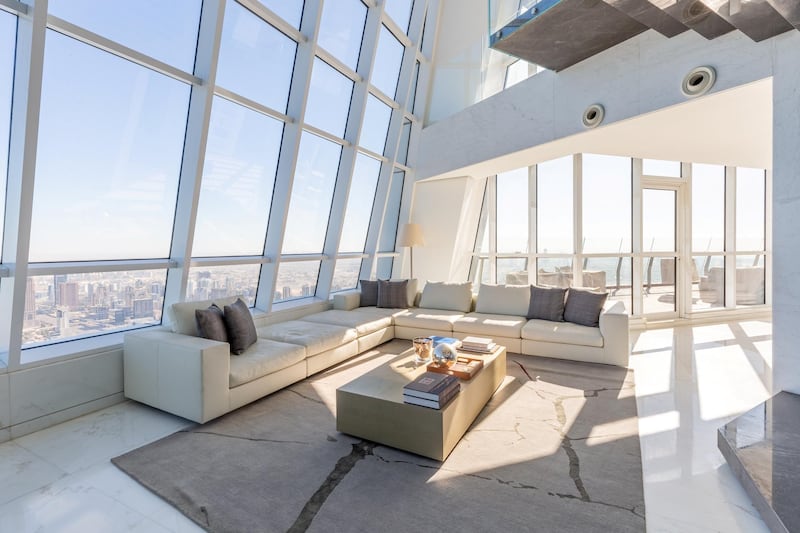 The Penthouse offers panoramic views at every turn. 