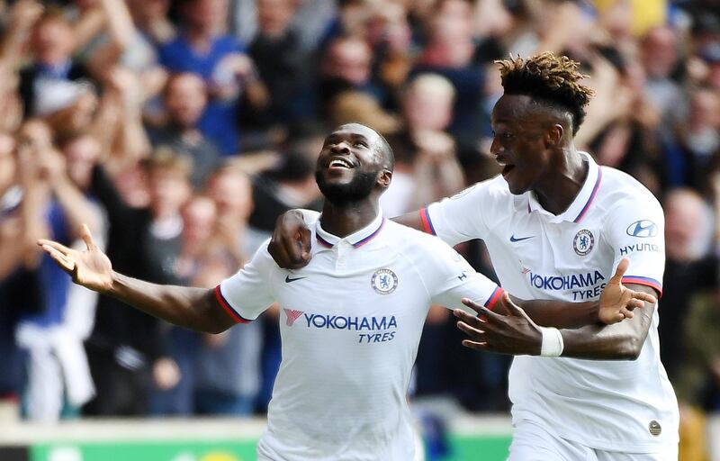 Centre-back: Fikayo Tomori (Chelsea) – The youngster opened his Chelsea account in spectacular style with a 25-yard effort in the unexpected thrashing of Wolves. EPA