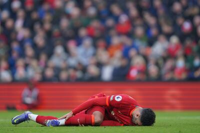 The injury to Alex Oxlade-Chamberlain cast a 'shadow on the game' according to Liverpool manager Jurgen Klopp. AP