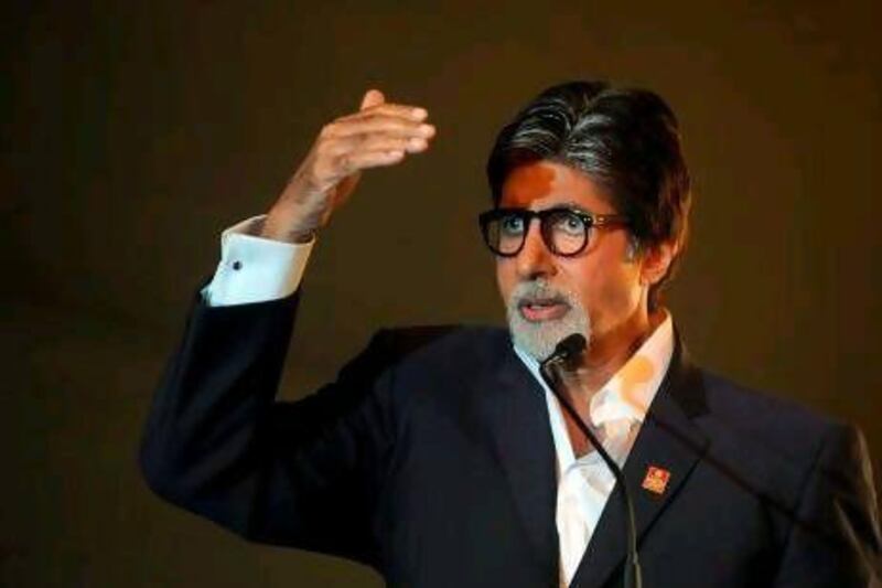 Amitabh Bachchan. Punit Paranjpe / AFP