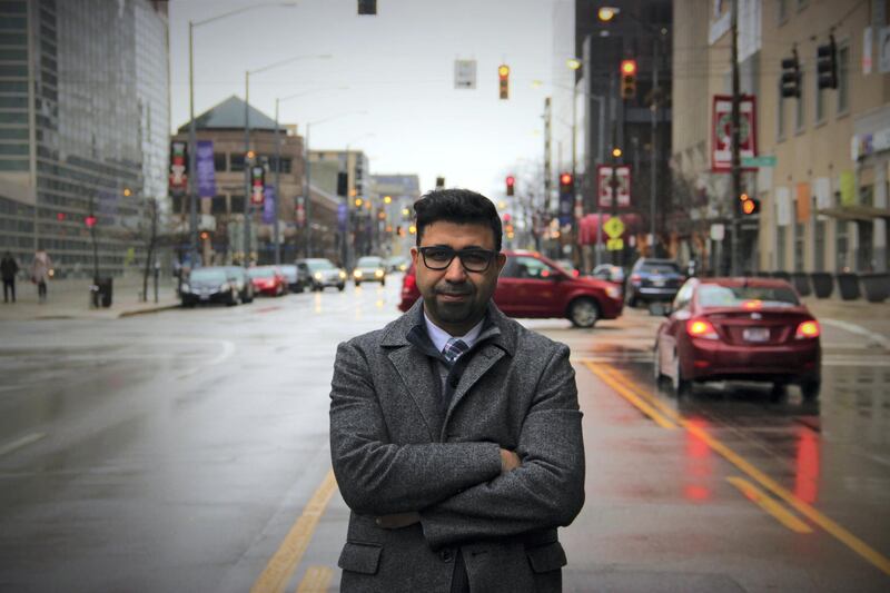 Immigration lawyer and Iraqi refugee Mohamed Al-Hamdani also serves as president of the Dayton Public Schools Board