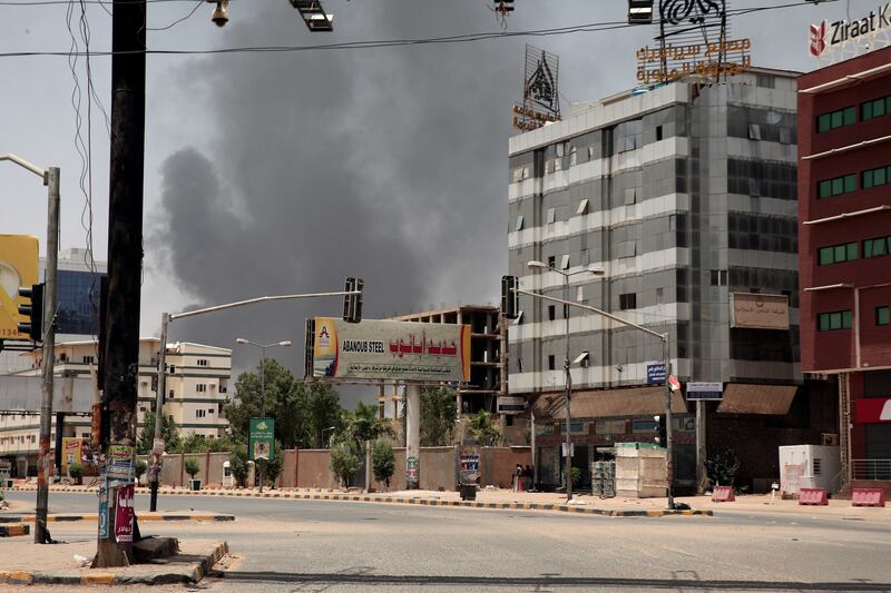Clashes between Sudan's military and the country's paramilitary have erupted in Khartoum. AP