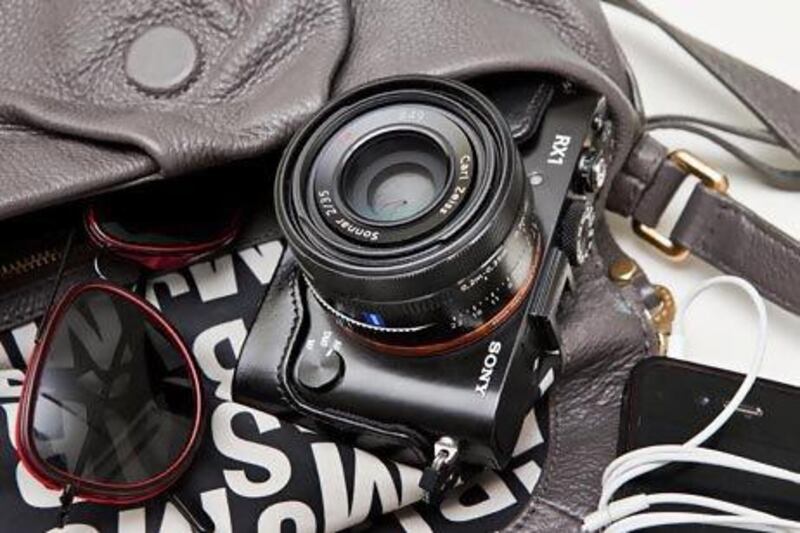 The Sony DSC-RX1 is priced at Dh12,999. Antonie Robertson / The National