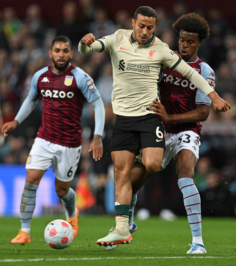 Thiago Alcantara – 7. The 31-year-old came on for Jones in the 62nd minute. His experience, coolness on the ball and passing ability ensured Villa could not seize the initiative.
AFP