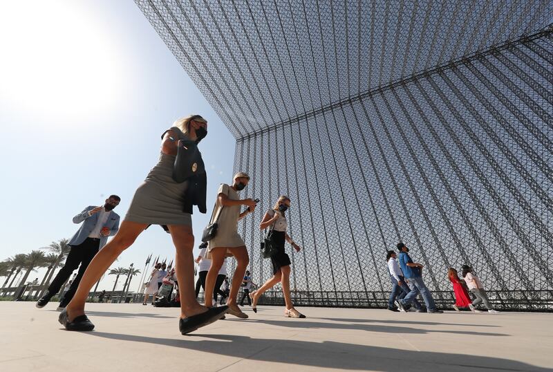 From the moment the doors opened at 10am on Friday, crowds have flocked to the world’s fair.  EPA