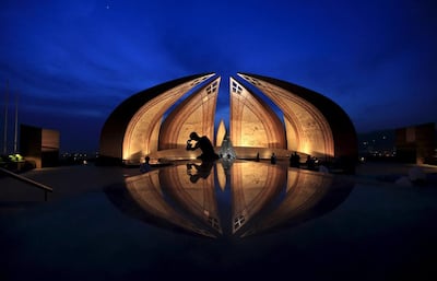 The Pakistan Monument in Islamabad is a popular tourist attraction. Reuters