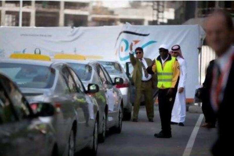 The Abu Dhabi taxi regulator temporarily raised prices for taxis that left the World Ophthalmology Congress at Abu Dhabi National Exhibition Centre, which some attendees found offensive.