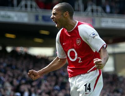 Thierry Henry came back for a brief loan spell at Arsenal. AFP