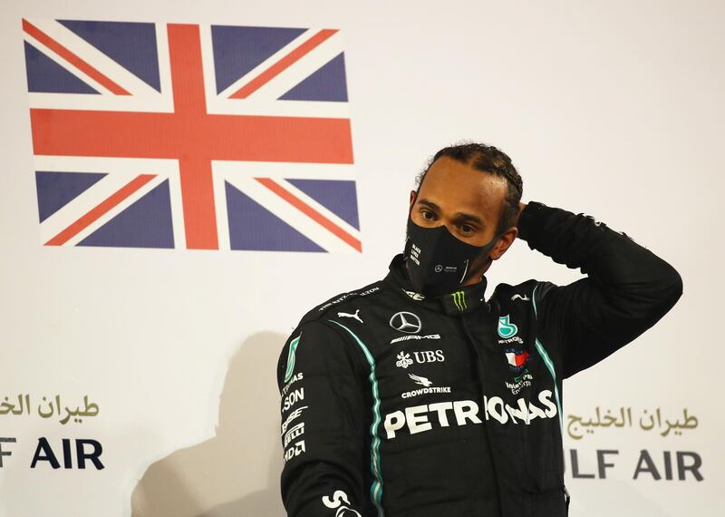 Mercedes' Lewis Hamilton has tested positive for coronavirus. Reuters