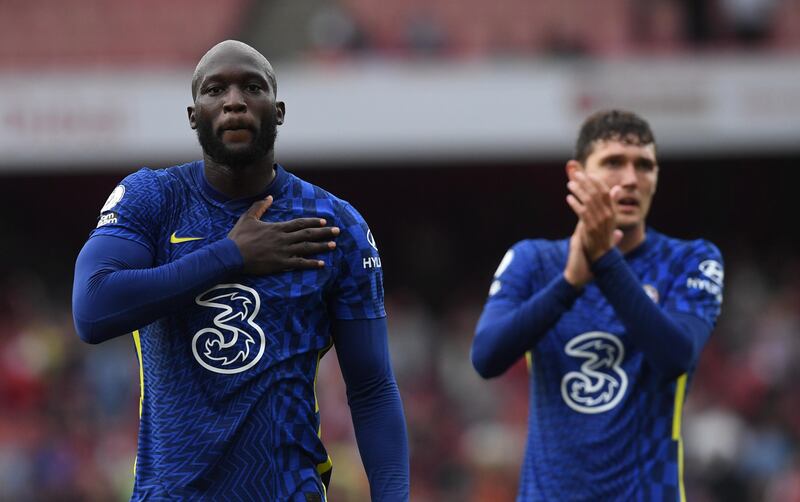 Romelu Lukaku – 9. Did not have to be a £97 million striker to score the tap in that marked his return to Chelsea colours, but he had showed his power in getting to that position. A colossal presence. EPA