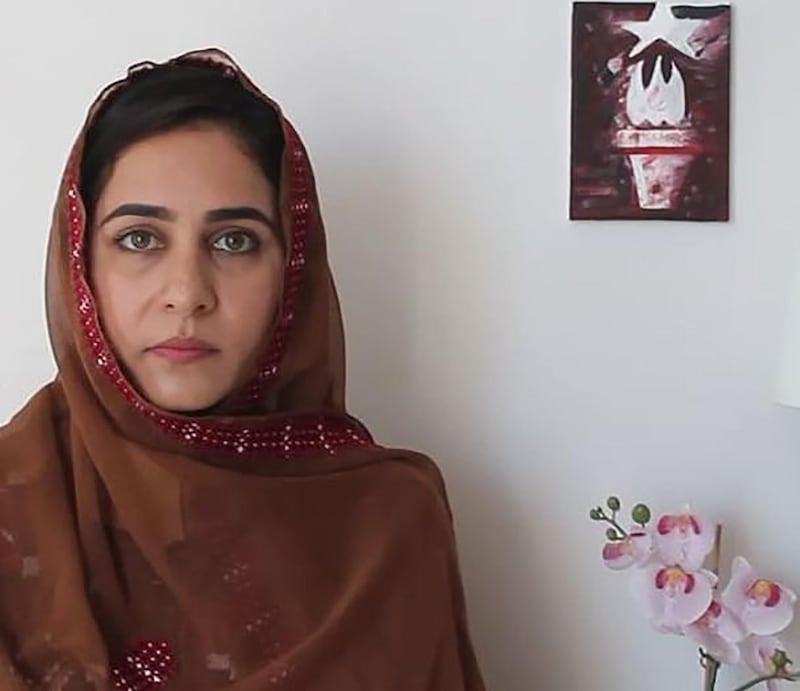 Pakistani human rights activist Karima Mehrab, also known as Karima Baloch. From instagram of @karimabaloch