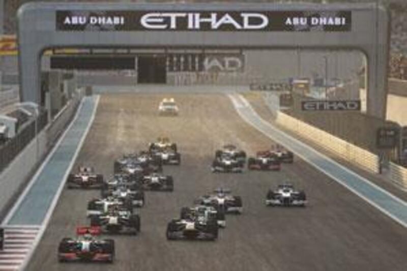 The first ever Abu Dhabi Grand Prix,  held in November, will be fllowed by another next year.