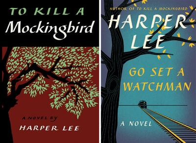 To Kill a Mockingbird, published in 1960, is a 20th-century classic. Its sequel, Go Set a Watchman, was released 55 years later. Photos: Harper Perennial; Harper Collins