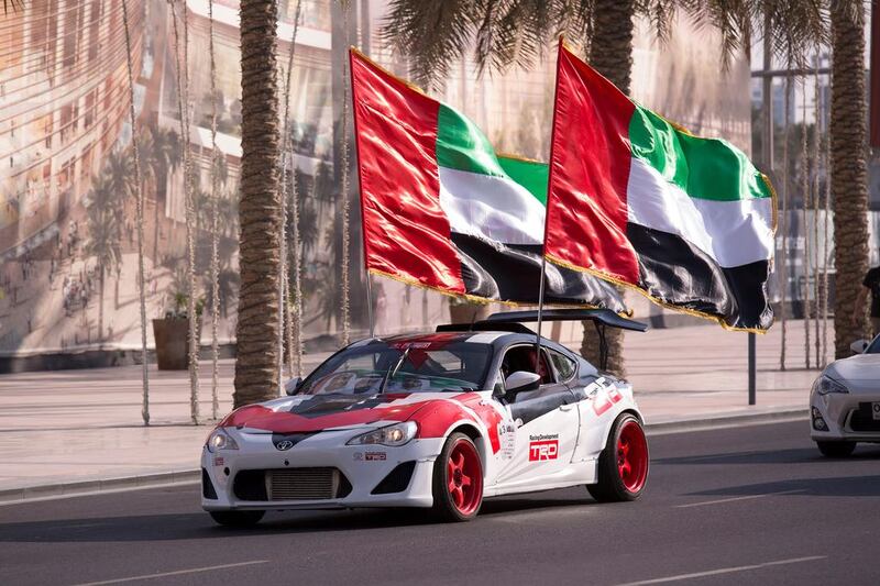 Emaar Properties marks the 43rd UAE National Day with The Parade, taking place in Downtown Dubai