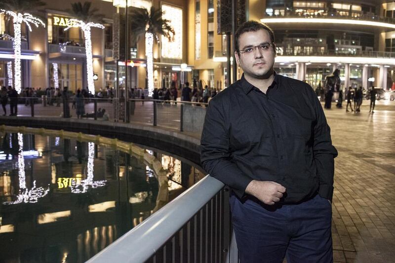 Ahmad Al Shiekh, who won the Your Weight in Gold contest last year in Dubai by losing 26kg, is hoping to take part again this year.  Antonie Robertson / The National