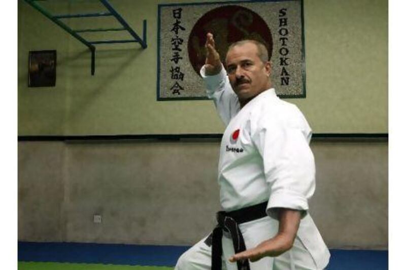 Abdul Rahman al Haddad is the chief instructor at the Shotokan Japanese Sports Center and the first Arab to earn a seventh dan black belt.