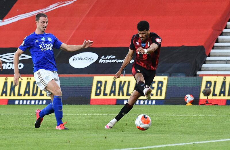 Dominic Solanke - 8: The striker tripled his Premier League goal tally with a superb second-half double to breathe life into Bournemouth's survival bid. Reuters