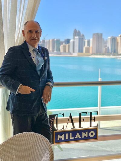 Paolo Falchi, the general manager of Cafe Milano. Courtesy Cafe Milano