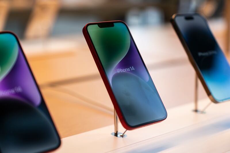 Apple had upgraded its sales projections in the weeks leading up to the iPhone 14 release and some of its suppliers had started making preparations for a 7 per cent boost in orders. AP
