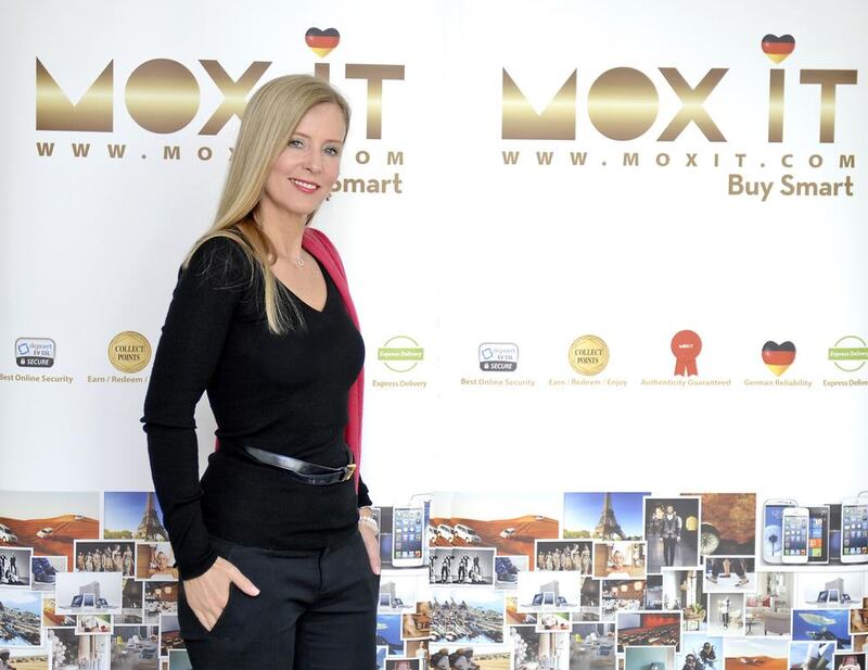 Debbie Baertschi is the chief executive for Asia and Africa at the luxury company MOXiT.com. Courtesy MOXiT.com