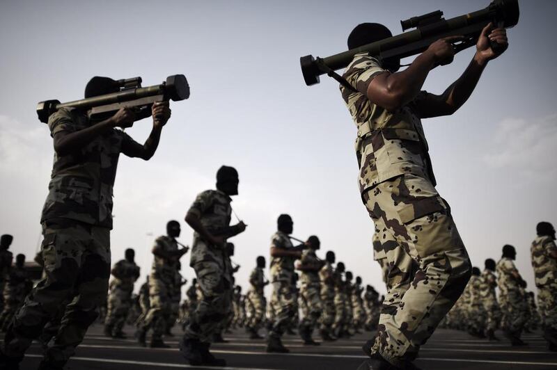 The Haj will be performed under tight after Saudi Arabia, the UAE and three other Arab countries, joined a coalition of countries to combat ISIL. Mohammed Al Shaikh / AFP Photo