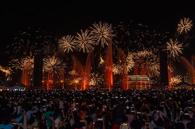 Festival Bay at Festival City Mall will host fireworks at 9pm on December 2. Photo: Festival City Mall