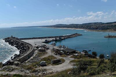 (FILES) In this file photo taken on June 12, 2018 a part of the coast of the small coastal village Karaburun, near Istanbul, is pictured as Karaburun's residents wait to see if a controversial new  Canal Istanbul project that will be built for Istanbul will change the region for the good.  Turkey on April 5, 2021, detained 10 retired admirals after they openly criticised a canal project dear to President Recep Tayyip Erdogan in a country where the hint of military insubordination raises the spectre of past coups. The official approval last month of plans to develop a new 45-kilometre (28-mile) shipping lane in Istanbul comparable to the Panama or Suez canals has raised questions over Turkey's commitment to the Montreux Convention.
 / AFP / Yasin AKGUL
