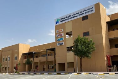 Greenfield International School in Dubai Investment Park. Greenfield International School