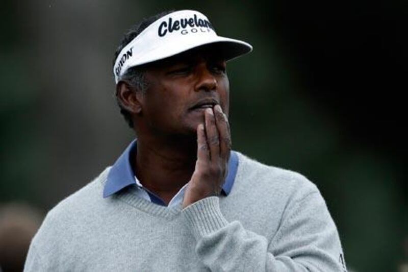 Vijay Singh is facing a ban from golf.