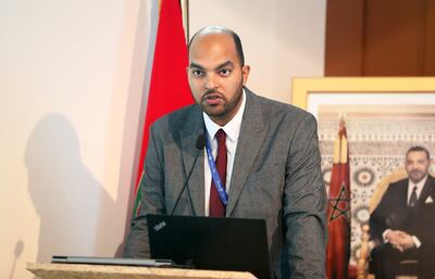 Researcher Ayoub Hirt said Morocco faces significant challenges to increase hydrogen production to meet EU target. Pawan Singh / The National