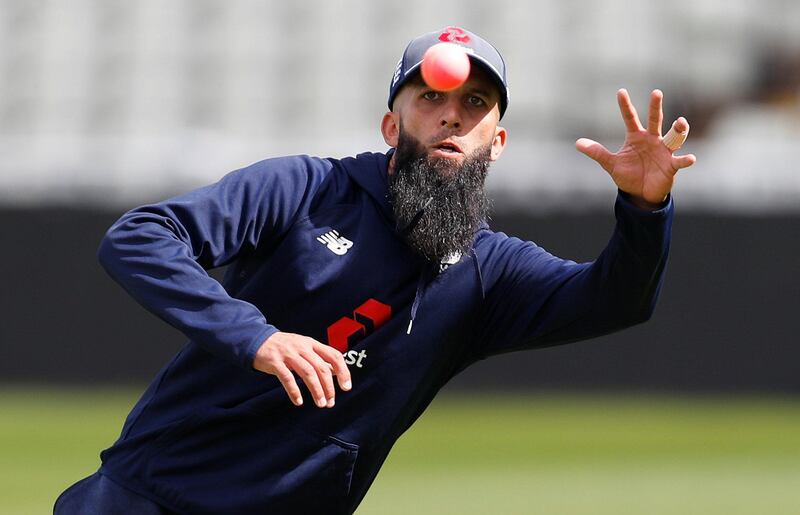 Cricket - England Nets - Birmingham, Britain - August 15, 2017   England's Moeen Ali during nets   Action Images via Reuters/Paul Childs