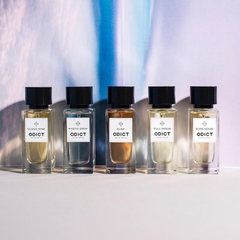 Kuwait-Saudi fragrance brand Odict launches with unisex scents that give a contemporary twinge to traditional, oud bases; Dh395. Courtesy of Odict