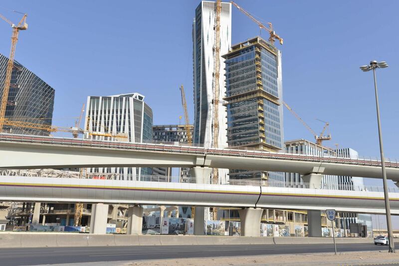 An empty main road in the Saudi capital Riyadh, early on the first day of Eid. AFP